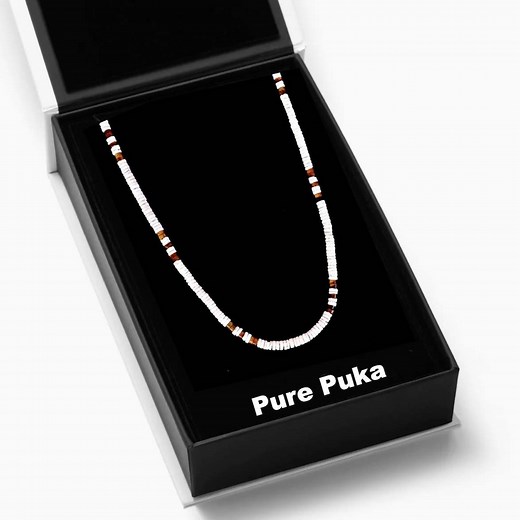 Authentic White Puka Shell Necklace - Etsy