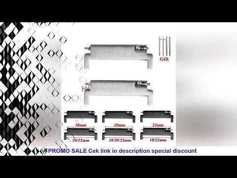 1 Pair Watch Strap Adapter 18mm To 20mm 22mm,20mm To 18/20/22mm,22mm To 22mm Quick Release Pins Conn