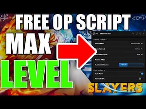 (Pastebin) Project Slayer MAX Level Script... (OP)