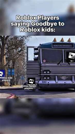 Roblox players saying goodbye to Roblox kids.. #roblox #robloxedit #robloxsad #trend #shorts