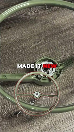 Ford Thunderbird 1965 Steering Wheel Restored to New