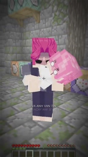 Nhìn cách anh ấy bế hiha Alpha kìa 🌹 #minecraft #yummie #hihadavutru #edit
