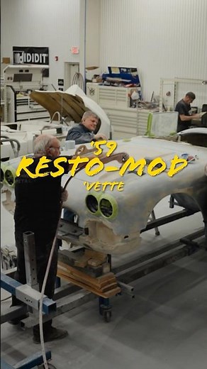 1959 Corvette Resto-Mod Body Work | American Metal Customs