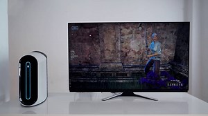 Strike that balance from the #Alienware legendary battle station, powered by the new LEGEND industrial design. Now at #gamescom2019. https://dell.to/2PffHGi | Alienware