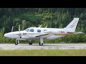 Piper PA-31T Cheyenne II Landing