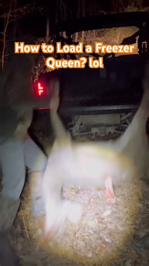 How to Load a Freezer Queen #deercamp #doehunting