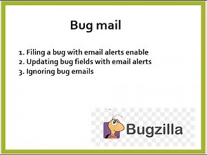 Bugmail in Bugzilla