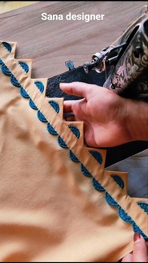 Design sleeves for kurti/kurta |sleeves design| cut work with lace sleeve design #shorts #shortsfeed