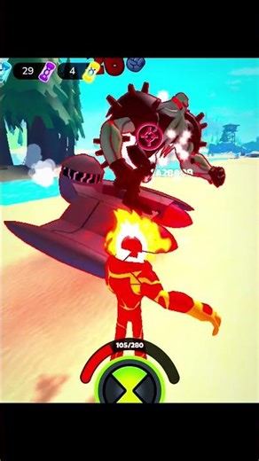 Heatblast Fights Vilgax! 🙀 #shorts #foryou #roblox