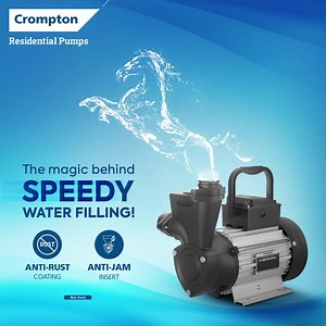 Experience the next generation of water filling with Crompton's Residential Pumps: Achieve 20% faster flow, enjoy rust-free reliability, and witness unmatched performance. Experience the magic of swift water filling without any disruptions!🚰 #Crompton #MasterDuraPump #CromptonPumps #waterpumps #waterboosting #waterpressure #watersupplyequipment #ResedentialPumps #PressureBoosterPumps #PressureBoostingSystems #PressureBoosters | Crompton