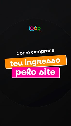 Loop Park | Parque de Trampolim | 🎟️ Quer garantir o teu ingresso pro Loop Park? É simples, rápido e 100% online 👇 1️⃣ Acessa o nosso site: www.looppark.com.br 2️⃣ Escolhe... | Instagram