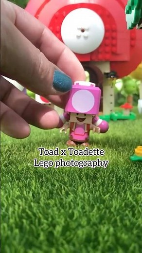 TOADETTE X TOAD | LEGO toy photo 🍄🍄‍🟫🍄🍄‍🟫🍄🍄‍🟫🍄
