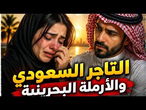 التاجر السعودي والارملة البحرينية 💔 قصص _رون #