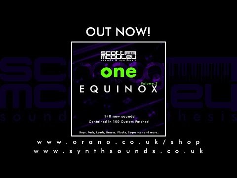 Moog One - Equinox Vol.3 - Custom Sounds - Vid 2 Patches 54 to 106