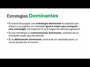 22. Estrategias dominantes (Gambit - Teoría de Juegos)