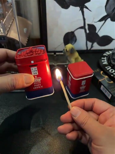 很高级的复古火柴#火柴Boys' happiness is so simple#lighter