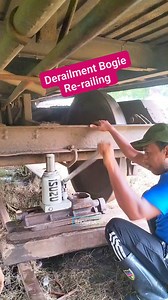 Derailment meter gauge bogie #fb #bogie #derailment #metergauge #rerailing #ISUZU #lifting #Jack #manually #reelsviralシ #fbreelsvideo #viralreelschallenge #foryouシ #highlightsシ゚ #follower | Shoriful Islam