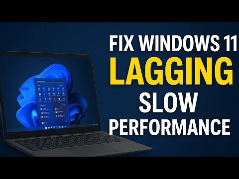 Fix Windows 11 Lagging & Slow Performance | Speed Up Your PC Instantly!