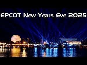 EPCOT New Years Eve 2025 Experience - Crowds, Fireworks & More in 4K | Walt Disney World Florida