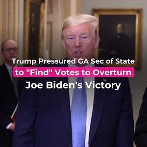 Quote of the Day: “I just want to find 11,780 votes." | Gayety