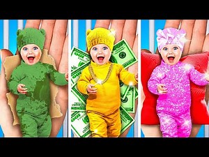 リッチ vs ブローク vs ギガリッチ 子育てハック！妊娠中のDIYアイデア by La La Life