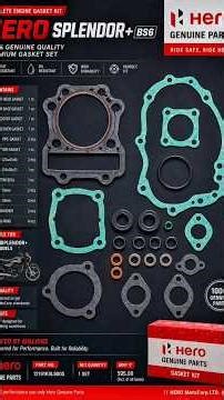 Buy gasket of any bike at cheap price and best quality