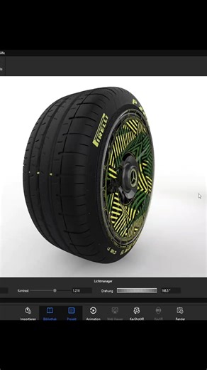 Keyshot Real time Mercedes #retromodern Aero Wheel #visualisations #cardesign3d #keyshot3d