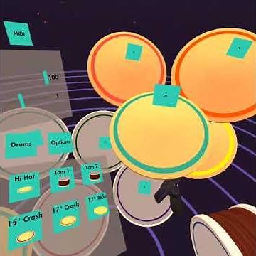 Paradiddle VR Drum (Oculus Quest Beta)