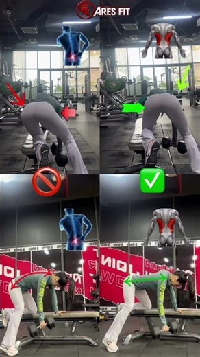 Single Arm Row ❌ vs ✅ | Back vs Lower Back (Form Fix)