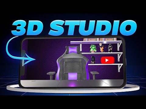 How To Create 3D STUDIO in MOBILE For Free || 3D STUDIO