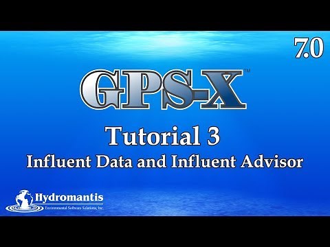 GPS-X Tutorial 3: Influent Data & Influent Advisor