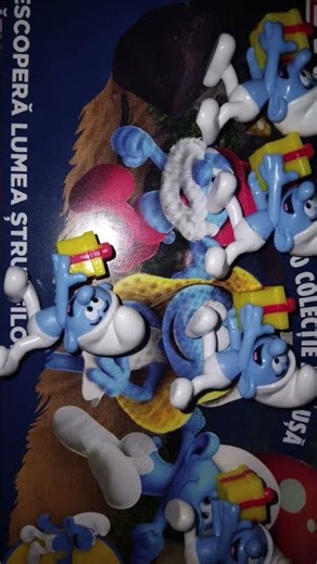 colecția mea de strumfi😍