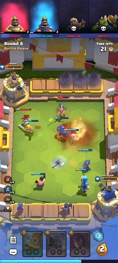 Why the Wizard is OP in Merge Tactics. 🧙‍♂️✨ #shorts #clashroyale #supercell