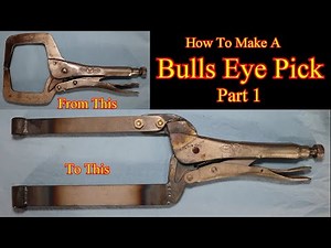 How To Make A Bulls Eye Pick Part 1