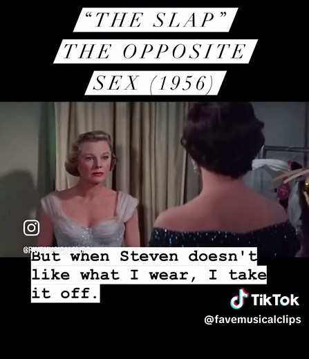 The Slap Scene with June Allyson & Joan Collins