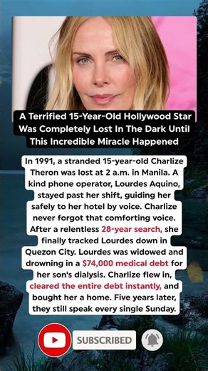 The 28-Year Secret Charlize Theron Hidden From The World Just Revealed
