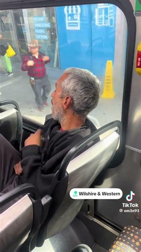 LA Metro driver tries to get passenger off the bus