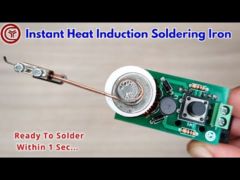 DIY Instant heating induction soldering iron