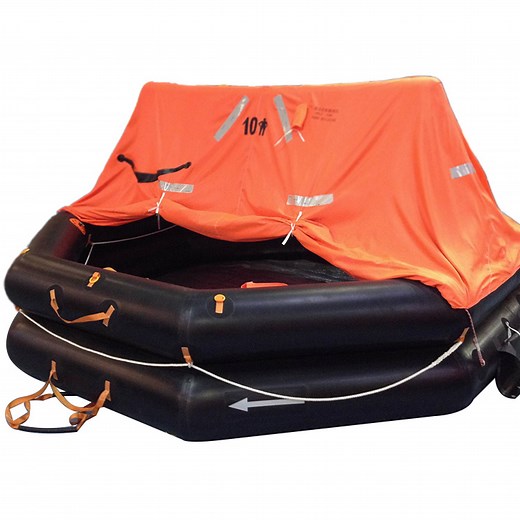 [Hot Item] Solas a/B Pack Inflatable Life Raft with GRP Containers