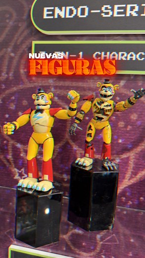 Descubre las Nuevas Figuras de FNAF SECURITY BREACH