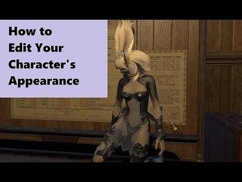 How to Edit Your Character's Appearance/Race/Gender FFXIV