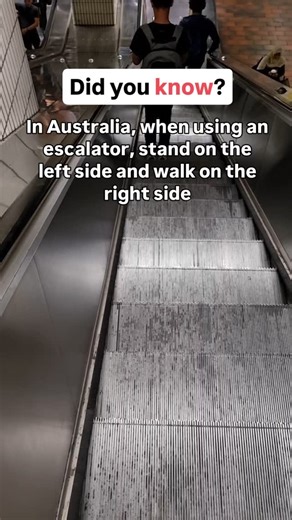 14K views · 11 reactions |  When you're on an escalator, always...