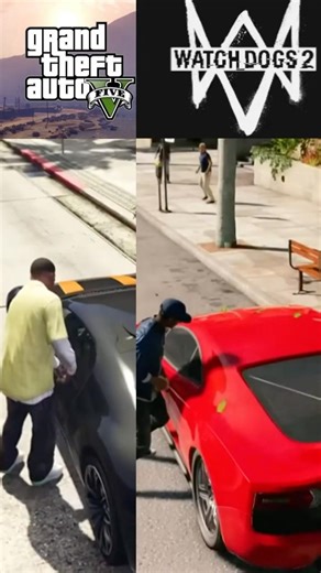 GTA V VS WATCH DOGS 🤯🤪