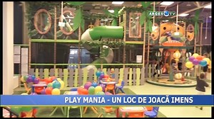 În Arges Mall s-a deschis unul dintre cele mai mare locuri de joaca din sudul Romaniei- Play Mania ce se intinde pe o suprafata de 250 mp. | Arges TV