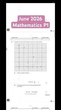 June 2026 Mathematics Paper 1 Zimsec out now ‼️