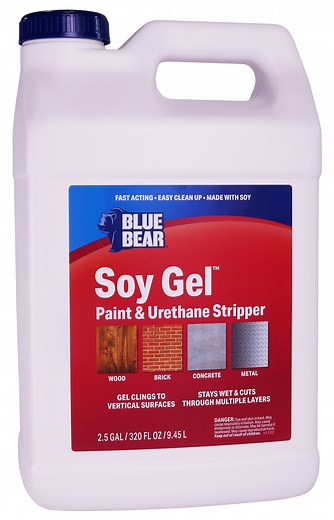 BLUE BEAR® Soy Gel™ Paint & Urethane Stripper