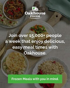 12 reactions · 4 comments | Are you looking for something more convenient at mealtimes? Oakhouse Foods offer a fantastic range of wholesome frozen ready meals to suit any taste and any appetite. 15,000+ customers choose us for high quality, delicious meals every week. Request your FREE brochure today! | Oakhouse Foods | Facebook