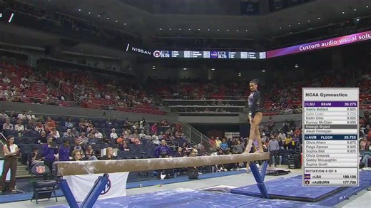 48K views · 1.6K reactions | Period Hay  She adds a 9.95 in the fifth spot!  SECN+ | LSU Gymnastics | Facebook