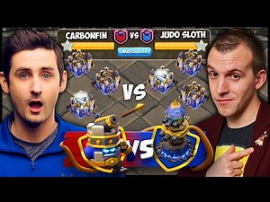 1st Town Hall 18 War vs Judo Sloth with INSANE Totem Spell Attack!!