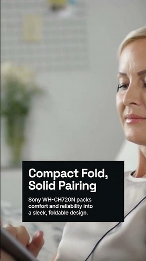 Sony WH-CH720N: Foldable Travel Headphones